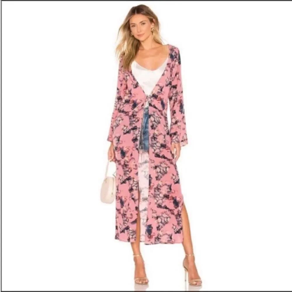 IRO Floral Midi Duster‎ size xs